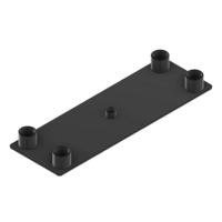 60-140-1 MODULAR SOLUTIONS POLYAMIDE PART END CAP 45MM X 135MM BLACK